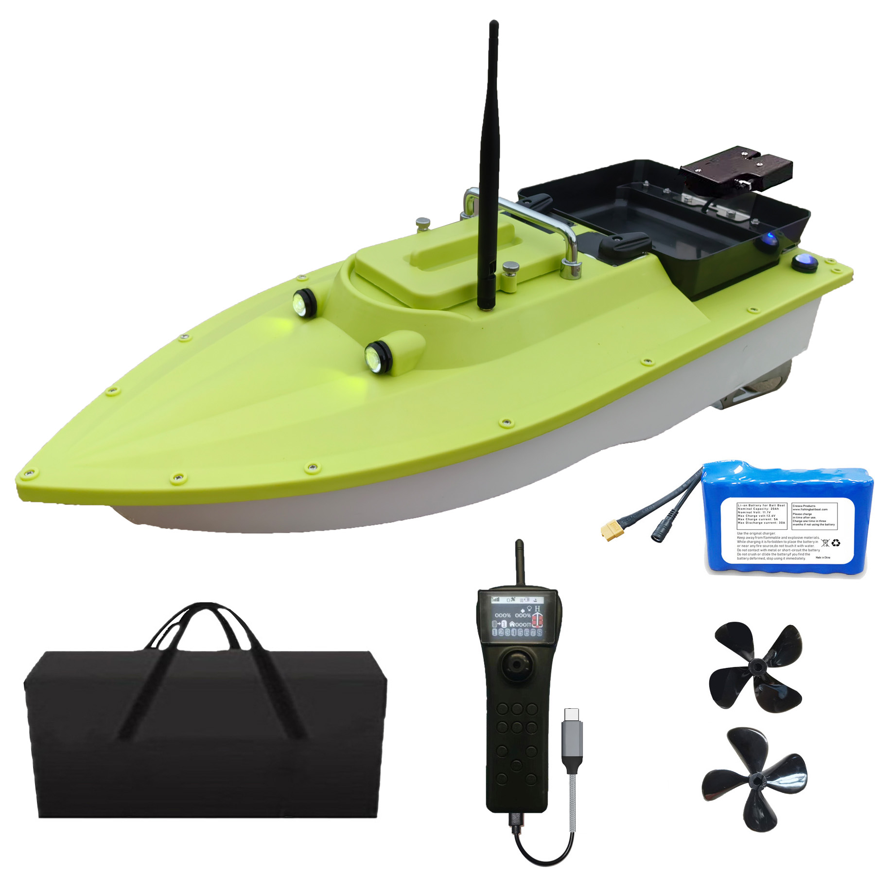 Fishing Boat Gps - S80 IP66 Su Geçirmez Fırçasız Motorlu