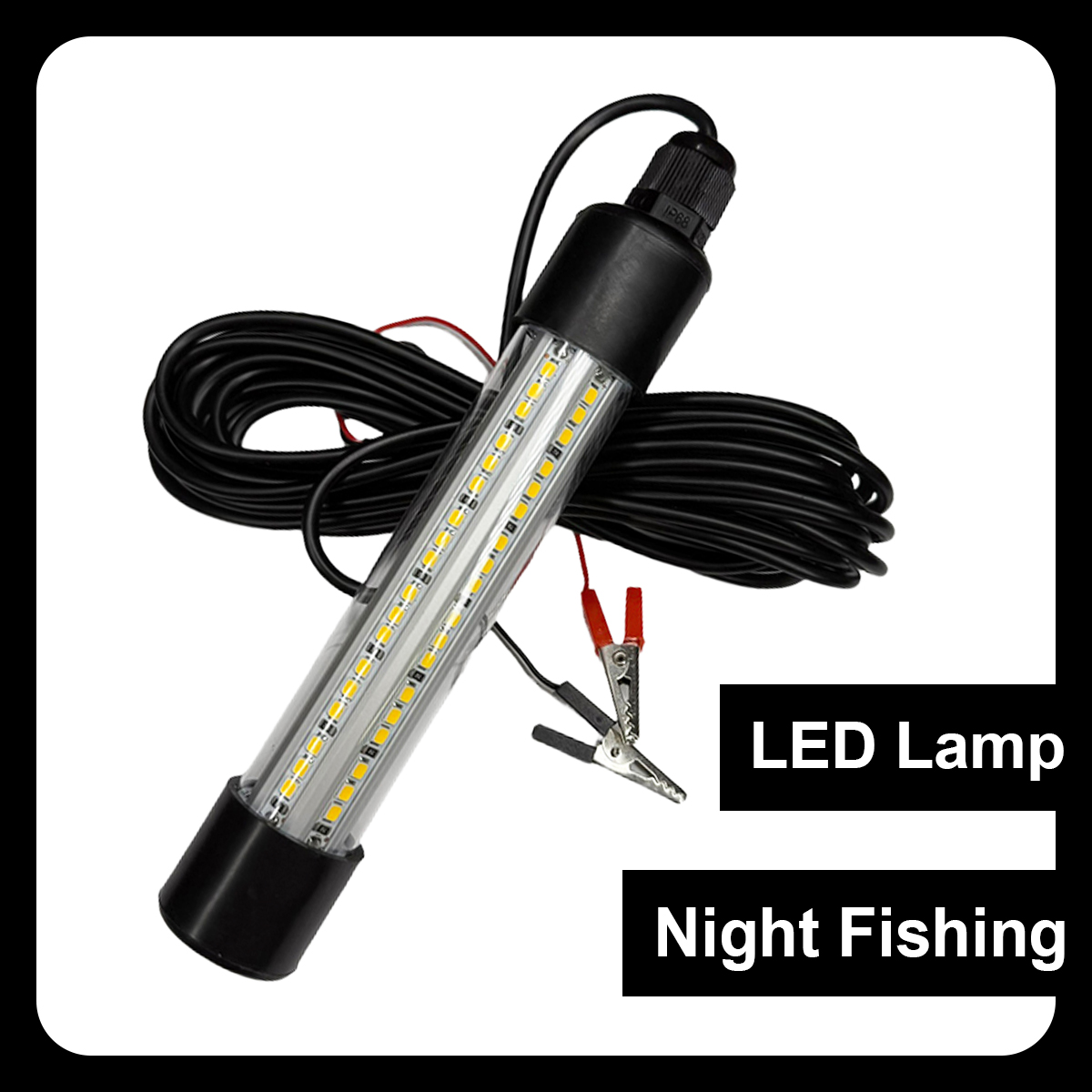 Fishing Boat Navigation Light - Parlaklık 20W Su Geçirmez LED Dalgıç