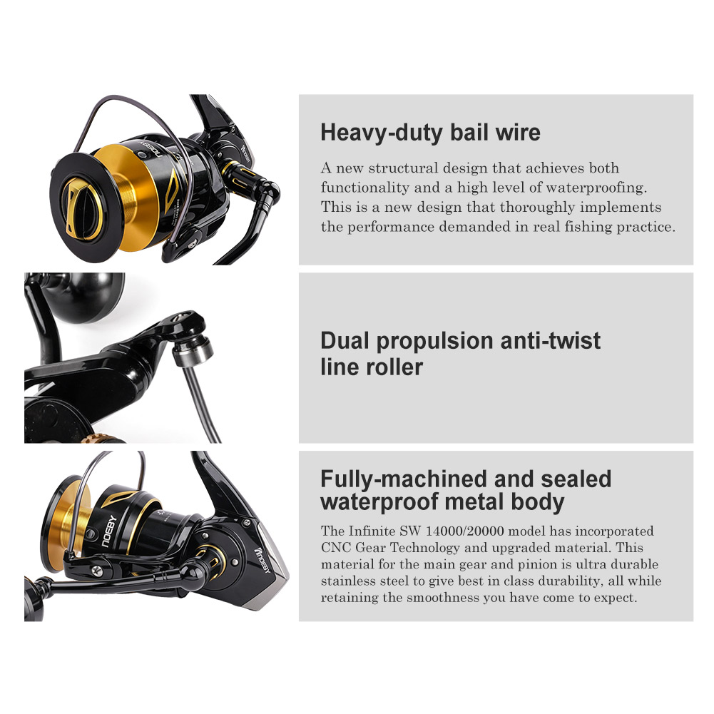 NOEBY Infinite Ağır Hizmet Tip - Shimano Reel Stradic incelemesi ve fiyatı
